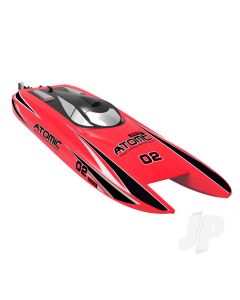 Atomic Cat 70 Brushless ARTR Racing Boat (Red) (No Battery or Charger)
