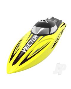 Vector SR65 Brushless ARTR Racing Boat (Yellow) (No Battery or Charger)