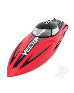Vector SR65 Brushed RTR Racing Boat (Red)