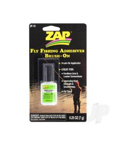 Fly Fishing Adhesives Zap-A-Gap Medium Brush On (0.25oz, 7g)