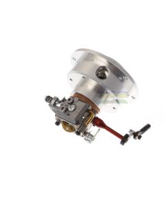 Saito FG-84 R3 Gas / Petrol 3 Cylinder Radial 4 Stroke Engine Intake Manifold Modification Carburetor Combo Conversion Kit 