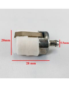 RCEXL In-Tank Fuel Filter Clunk W 20mm x H 28mm 