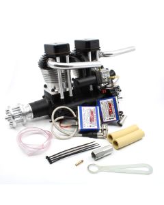 Roto Motor 125cc FSI Gas / Petrol Inline Twin Cylinder 4 Stroke Engine 