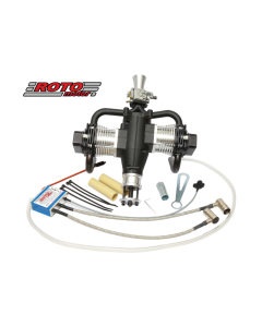 Roto Motor 85cc FS Gas / Petrol Twin Cylinder 4 Stroke Engine 