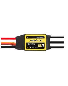 MMM 12A Brushless ESC 2-4 Lipo BEC 5v @ 1A With XT-60 and 2mm Female Bullet Connector