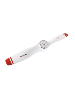 Biela 85mm Clock 2 Blade White With Red Tips Prop
