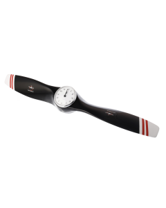 Biela 85mm Clock 2 Blade Black With White Tips Prop