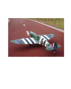 CY Model 100cc + Gas / Petrol Spitfire ARTF 110" 