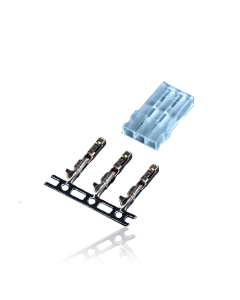 JR servo connector, male pin for crimping, 10 pieces