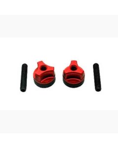WING BOLTS M6 (steel) (RED)